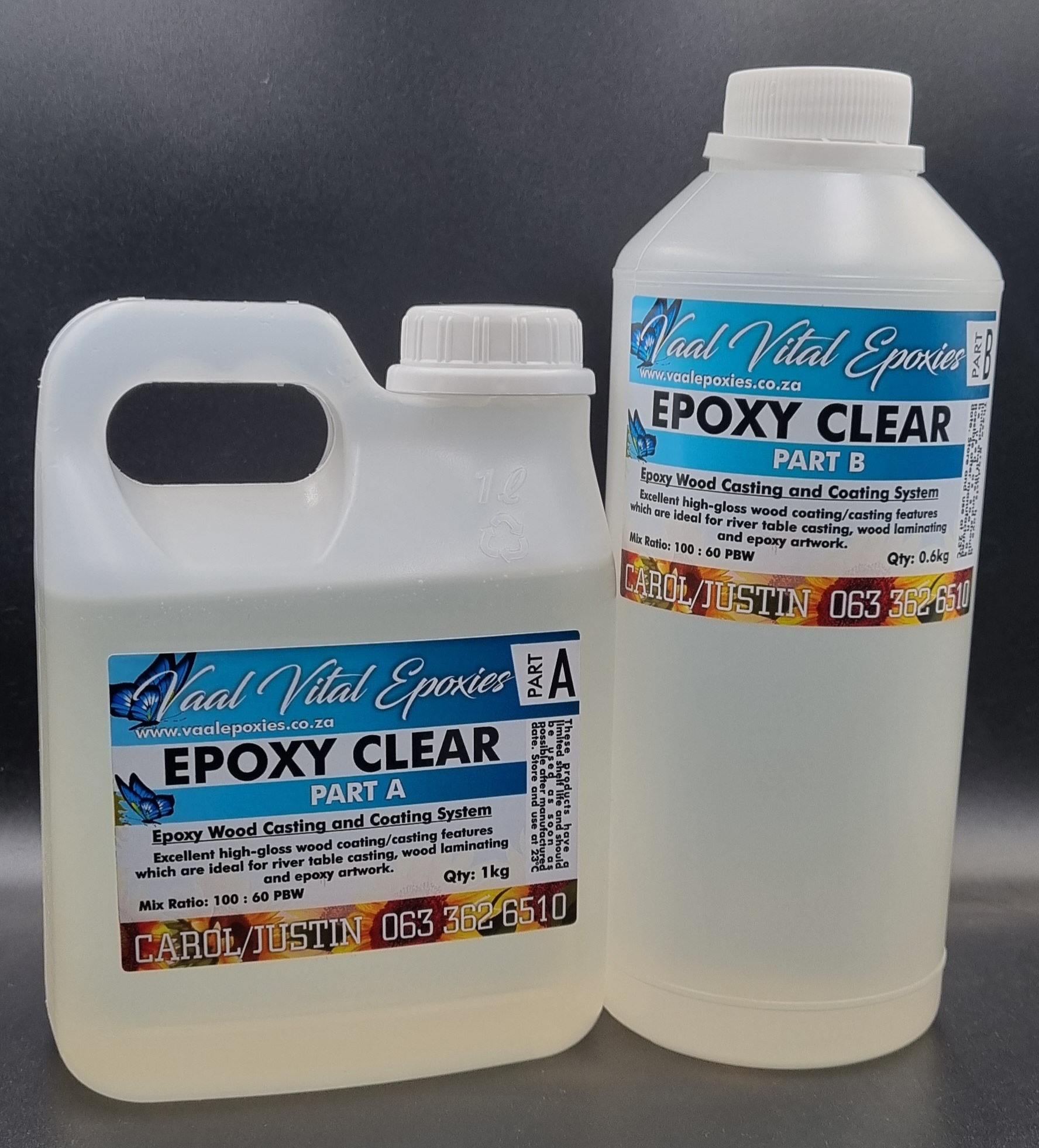 Epoxy Resin, Water effect, transparent, 1.6 kg