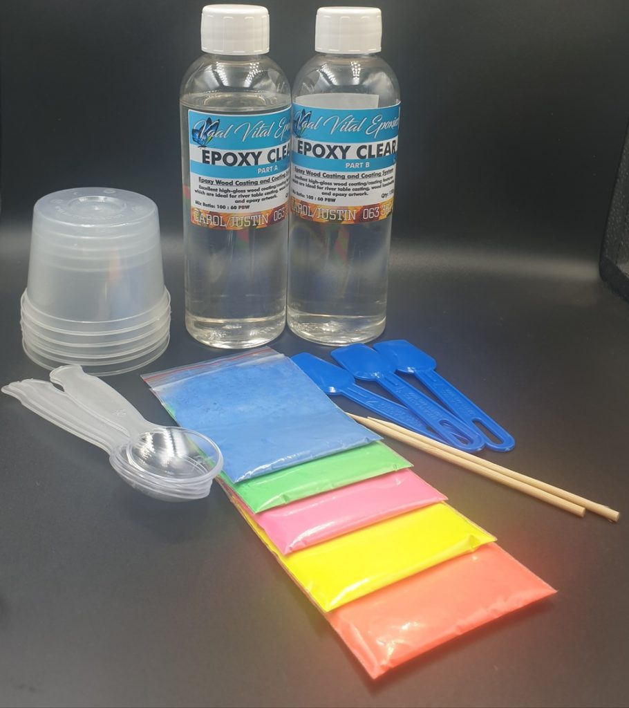 Starter Kit Neon Vaal Vital Epoxies