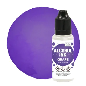 Grape Alcohol Ink